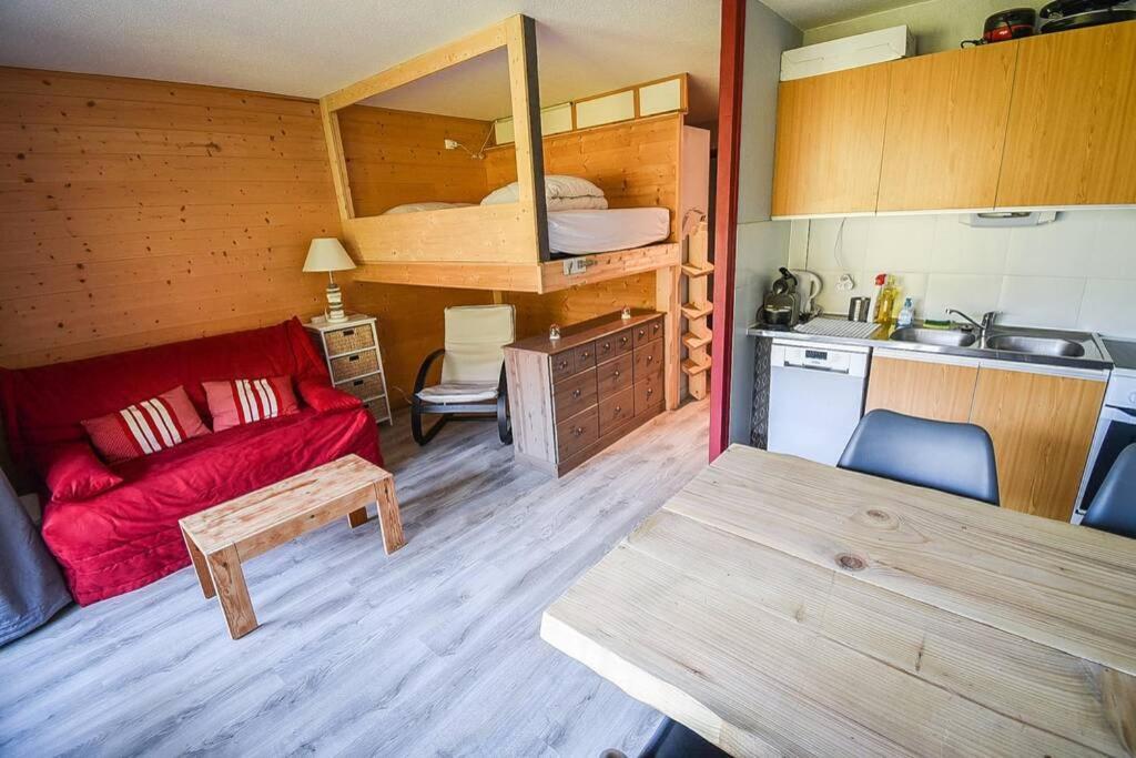 Le Relai S31 - Grand Et Lumineux Studio Avec Coin Montagne 4-6 Pers, Tout Equipe, Avec Wifi, A 30M Des Pistes Avec Un Grand Balcon, Draps Non Compris Saint-Jean-dʼAulps Екстериор снимка