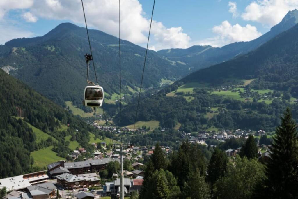 Le Relai S31 - Grand Et Lumineux Studio Avec Coin Montagne 4-6 Pers, Tout Equipe, Avec Wifi, A 30M Des Pistes Avec Un Grand Balcon, Draps Non Compris Saint-Jean-dʼAulps Екстериор снимка
