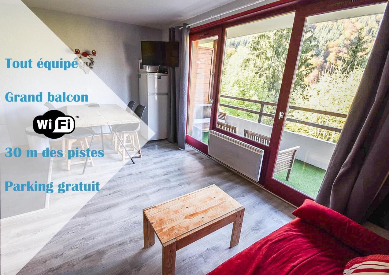 Le Relai S31 - Grand Et Lumineux Studio Avec Coin Montagne 4-6 Pers, Tout Equipe, Avec Wifi, A 30M Des Pistes Avec Un Grand Balcon, Draps Non Compris Saint-Jean-dʼAulps Екстериор снимка